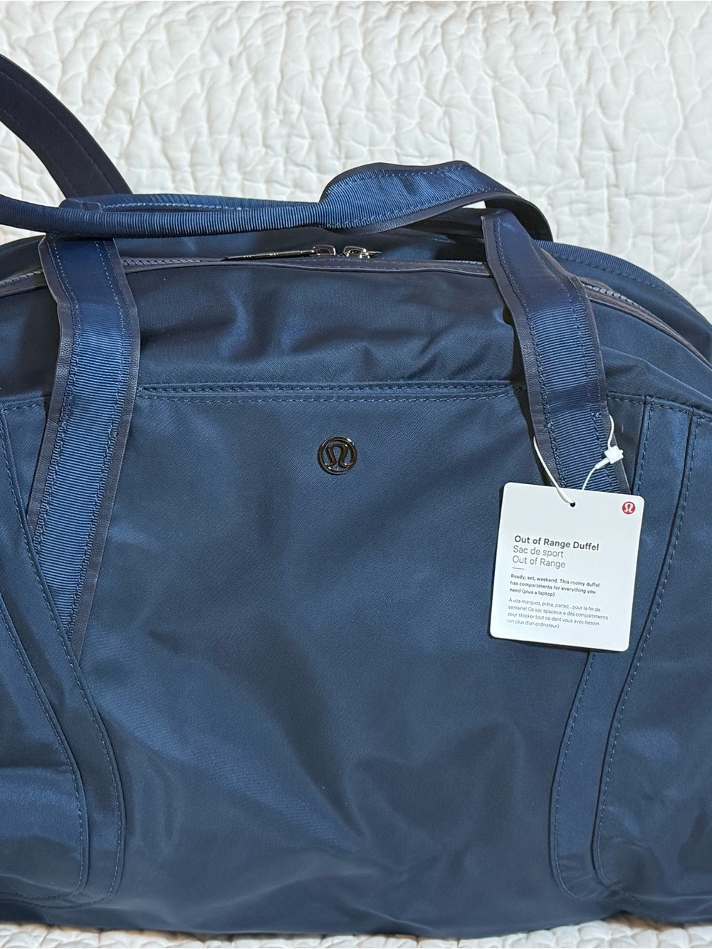 lululemon athletica Out of Range Duffel - Mineral Blue